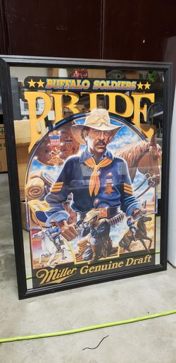 Vintage Miller Genuine Draft Beer Mirror