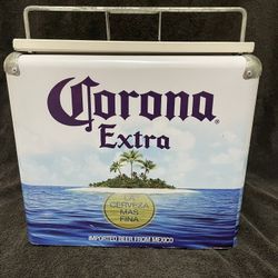 Rare Corona Extra Metal Ice Chest
