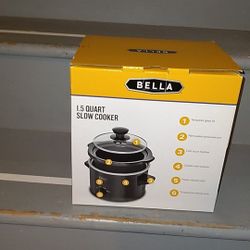 BELLA 1.5 QUART SLOW COOKER