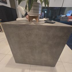Concrete End Tables