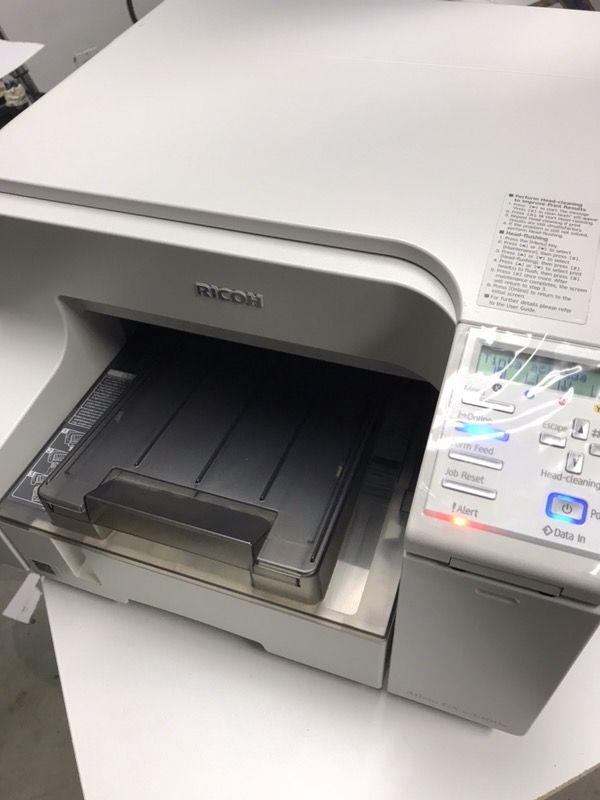 Ricoh GX e330N Printer for sublimation