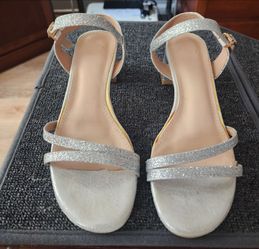 Woman's Silver Heels