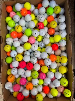 50pcs Mixed Golf Balls.. Perfect for Range and Practice Golf Balls.. In good condition clean and ready to use