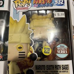 Naruto Shippuden Naruto Six Path Sage Mode Funko Pop