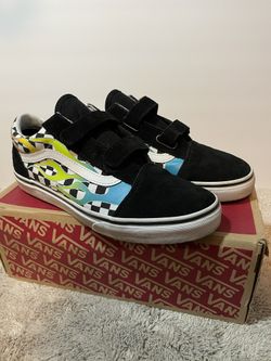 Vans - Flames with Velcro Straps