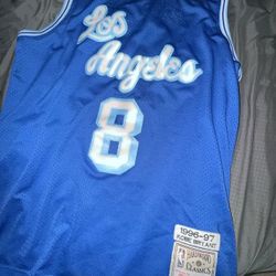 Kobe Bryant Los Angeles Lakers Mitchell and Ness Royal 1996-97 Hardwood Classics