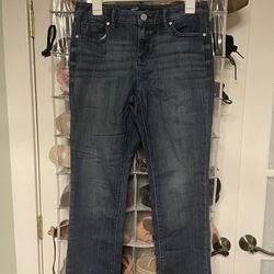 Women’s Clothing Lot : Jeans (8) , Fuzzy Sweater, Dress