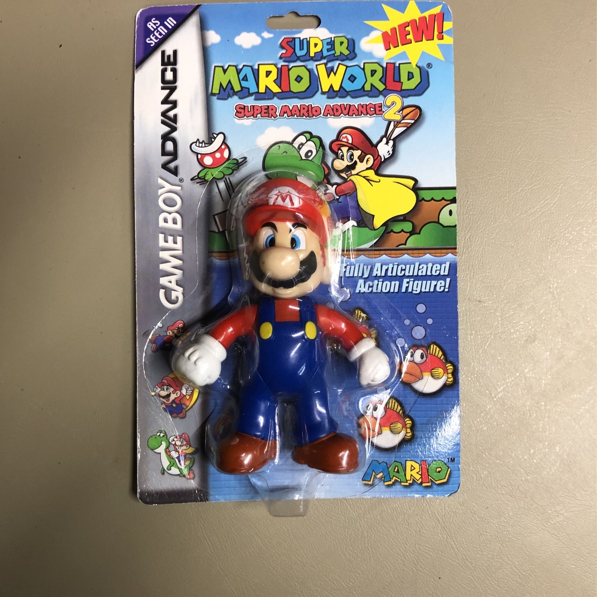 Super Mario Wendy's kids meal toy 2002