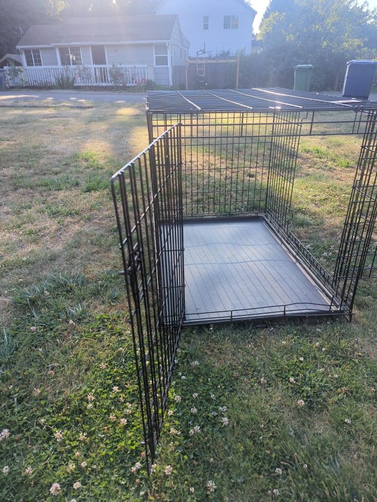 Large Kong Ultrastrong Double Door Wire Dog Crate