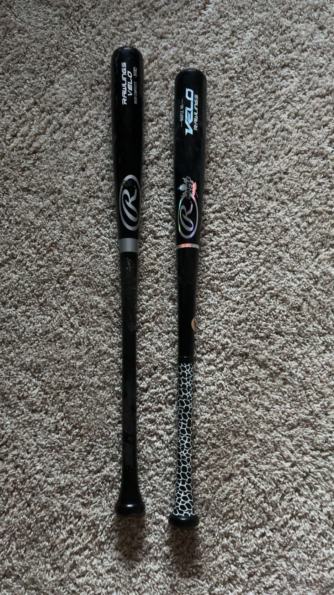 4 Wood Baseball Bats (CHECK DESCRIPTION)