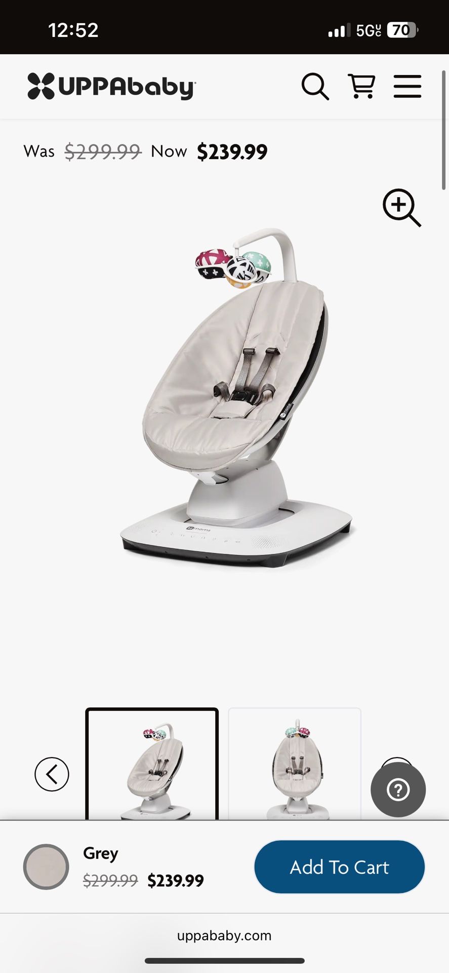 4Moms mamaRoo Swing 