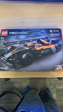 Neom McLaren formula 3 E race Car