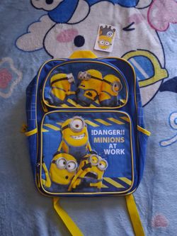 Minions Backpack 16 inches tall