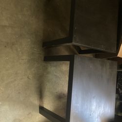 Two IKEA side Tables 