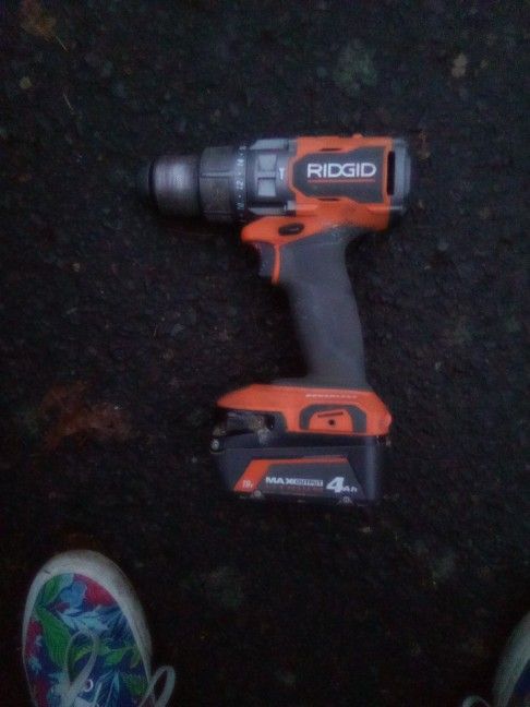 18v Brushless Rigid Drill