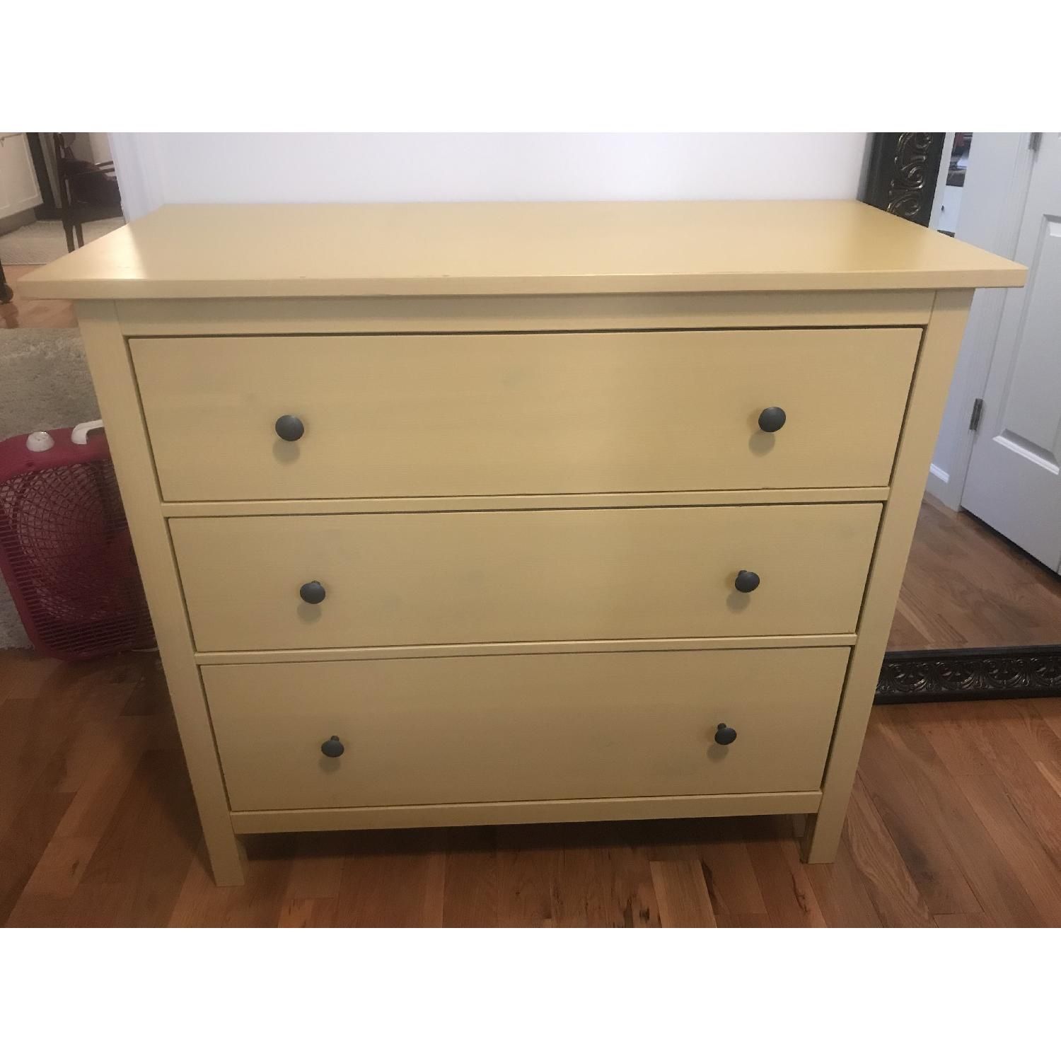 Yellow cheap hemnes dresser