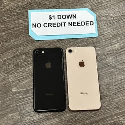 Apple IPhone 8 Unlocked - 90 Days Warranty Included 