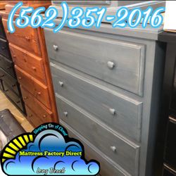 Grey Jumbo 2 Knob Dresser Cajonera Comoda De Pino Nueva 