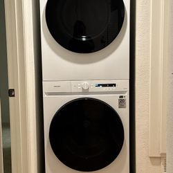 Samsung Washer Dryer Tower (steam wash+electric dryer)