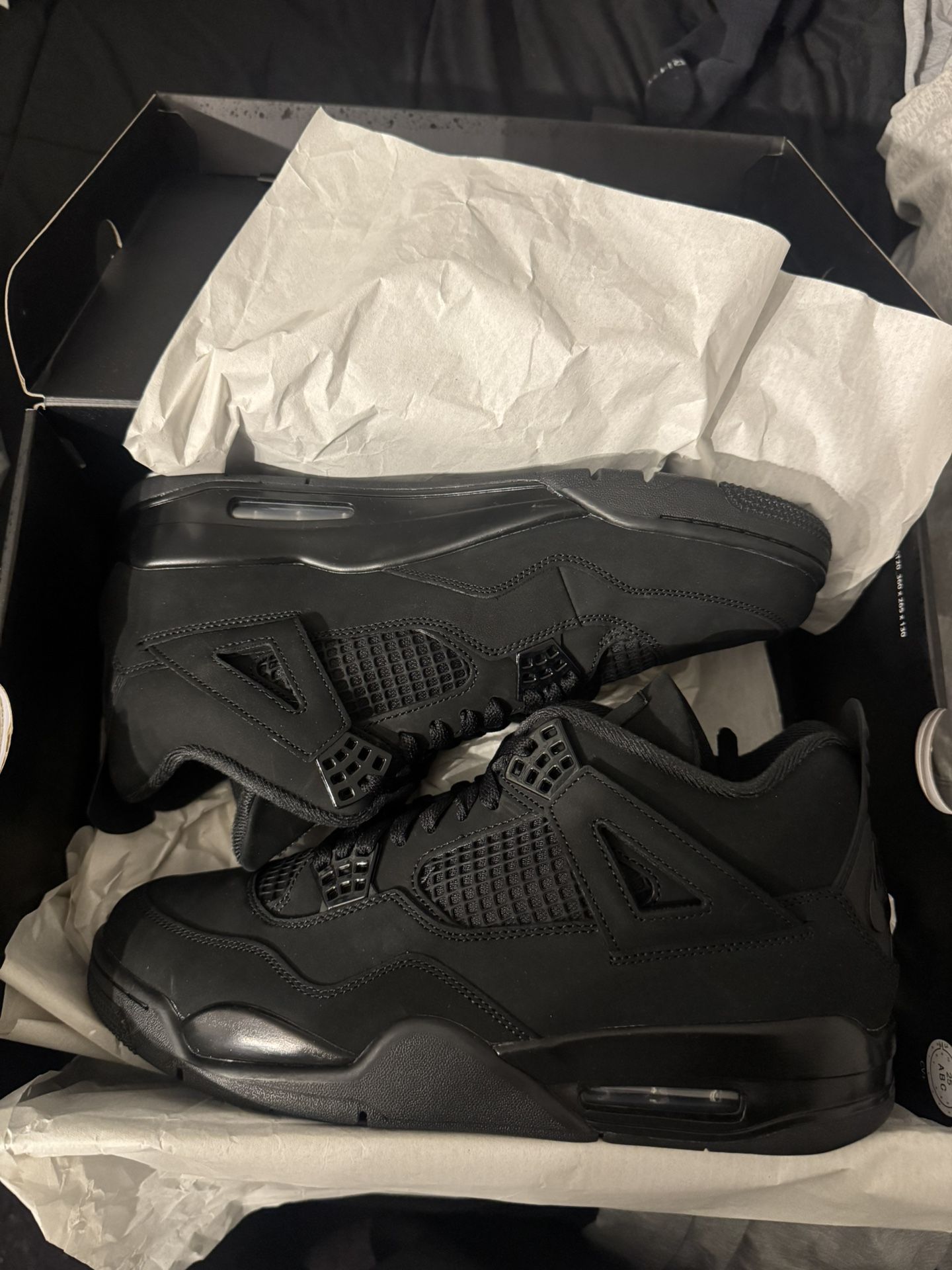 Size 12 - Jordan 4 Black Cat ๐โโฌ (2025)