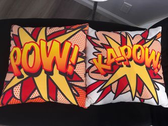 Comic Book / Pop Art Pillow