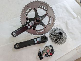 Sram Red  2 x 10  Road Bicycle  groupset