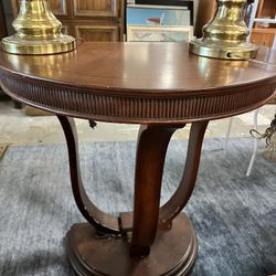 Round End Table
