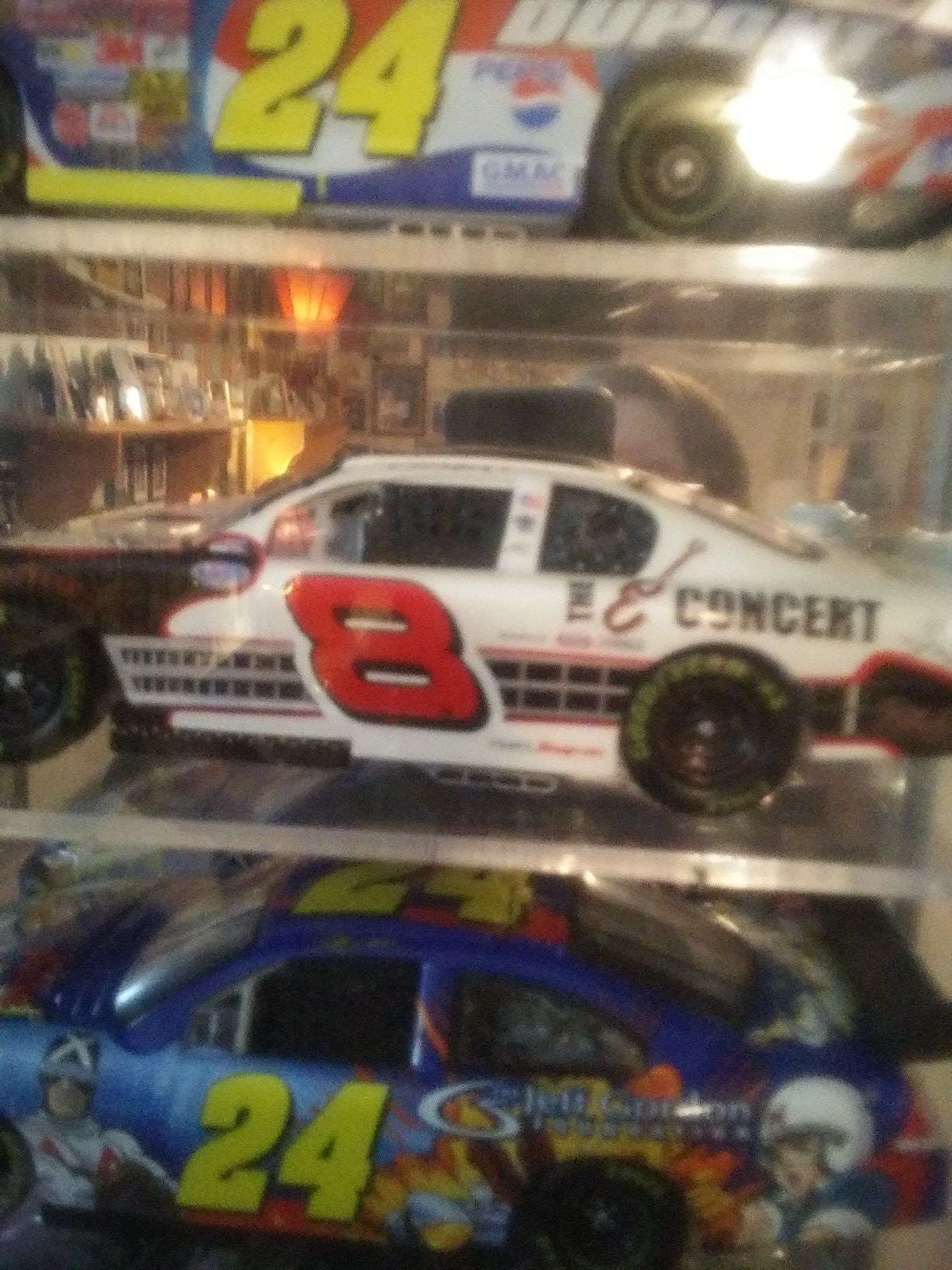 Dale jr 8 concert tribute car