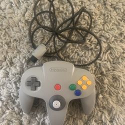 Nintendo 64 Gray Controller N64