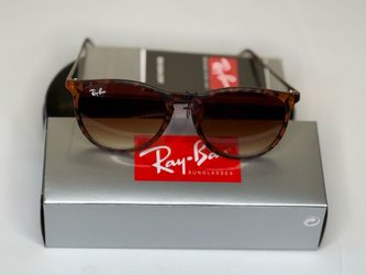Rayban sunglasses Polished Striped Brown & Red