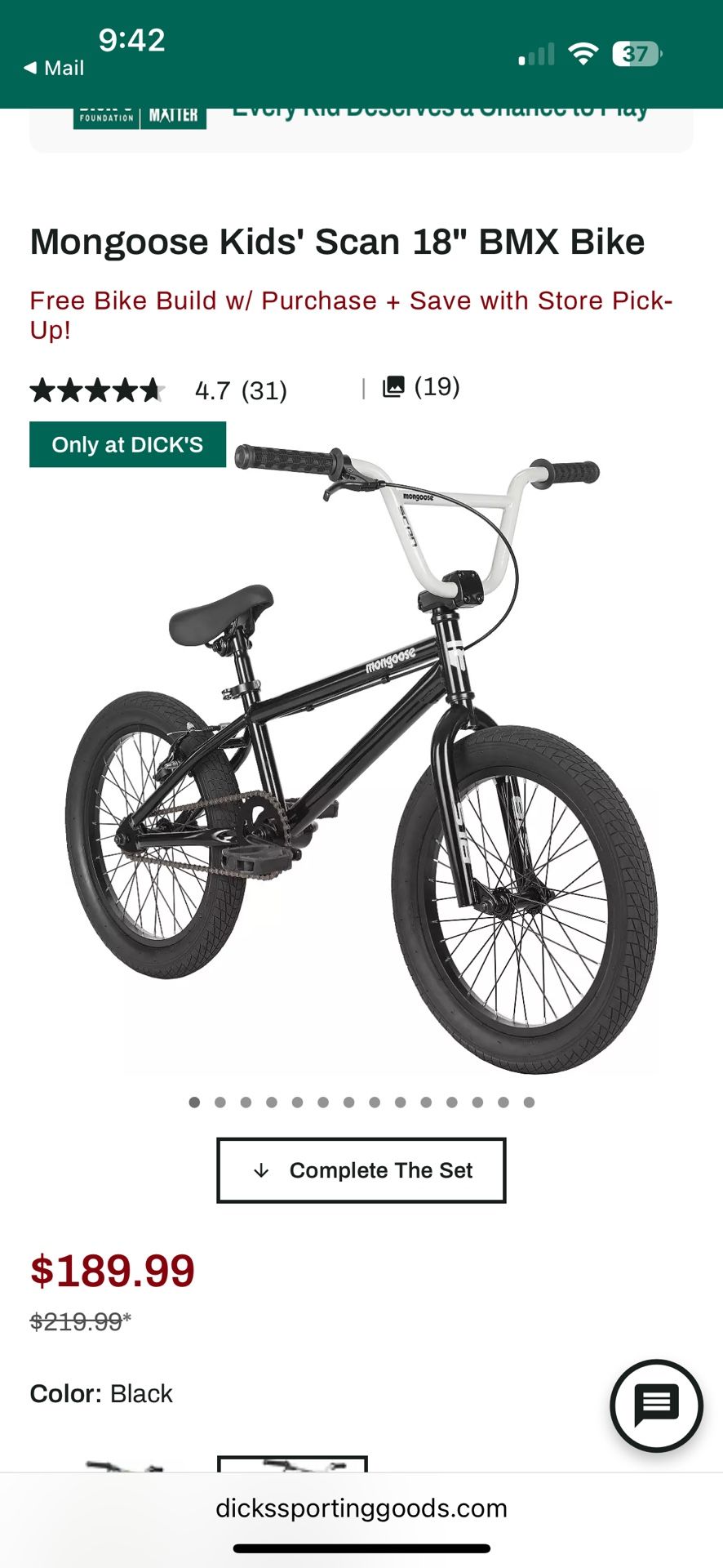 BMX Kids Bike