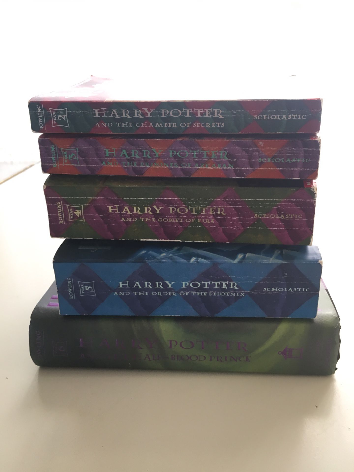 Harry Potter Books 2-6