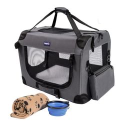 New!✨ 25x18x17 Collapsible Travel Pet Crate