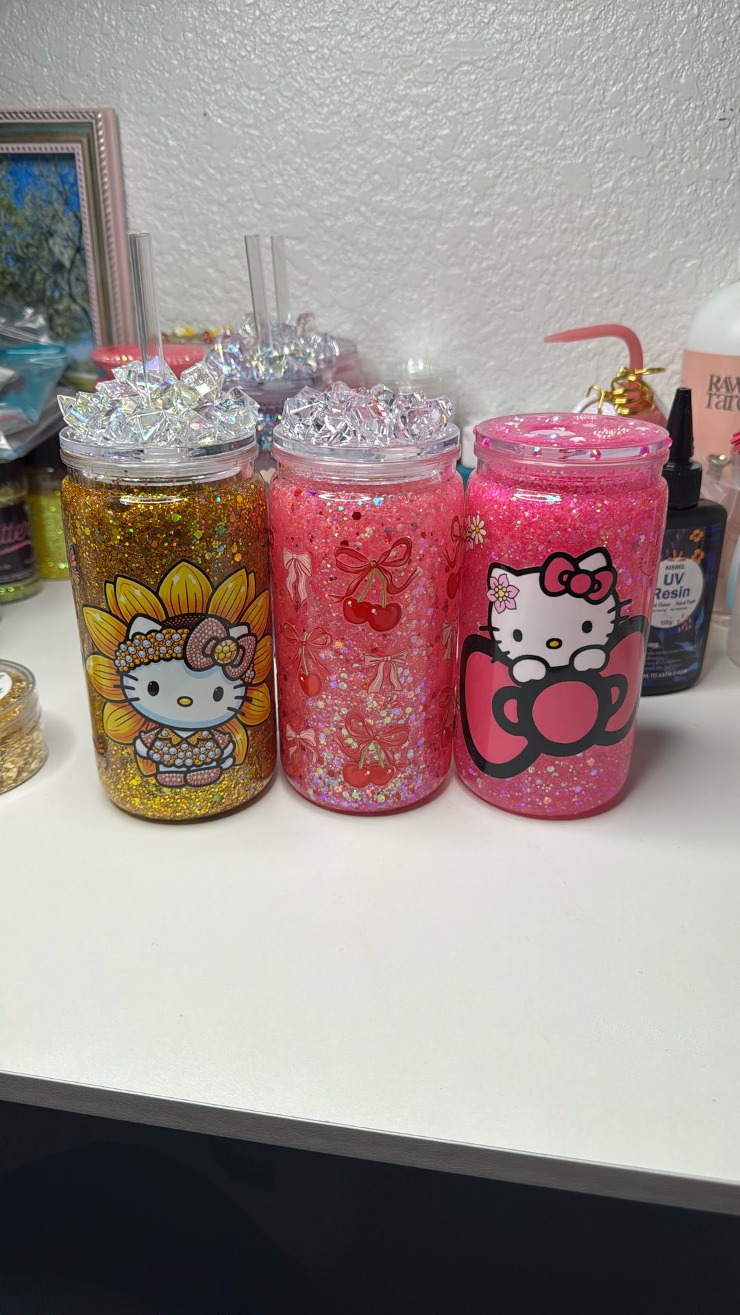 Snow Globe 16oz Tumblers