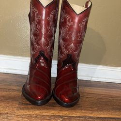 Eel Skin Cowboy Boots 