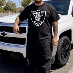 Custom Raiders “Mendoza 15” Tee – Front DTF Print – S–3XL