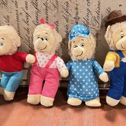 The Berenstain Bears Plush Set 8”