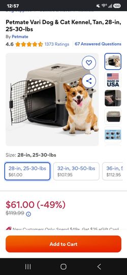Dog kennel  $40 each  have 2