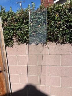 Clear Glass or Acrylic Sheet Panel Tabletop Tempered Glass
