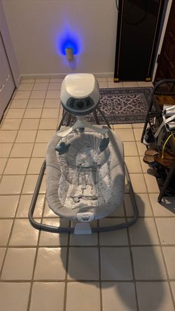 Graco Simple Sway Baby Swing – Ivy – Excellent Condition