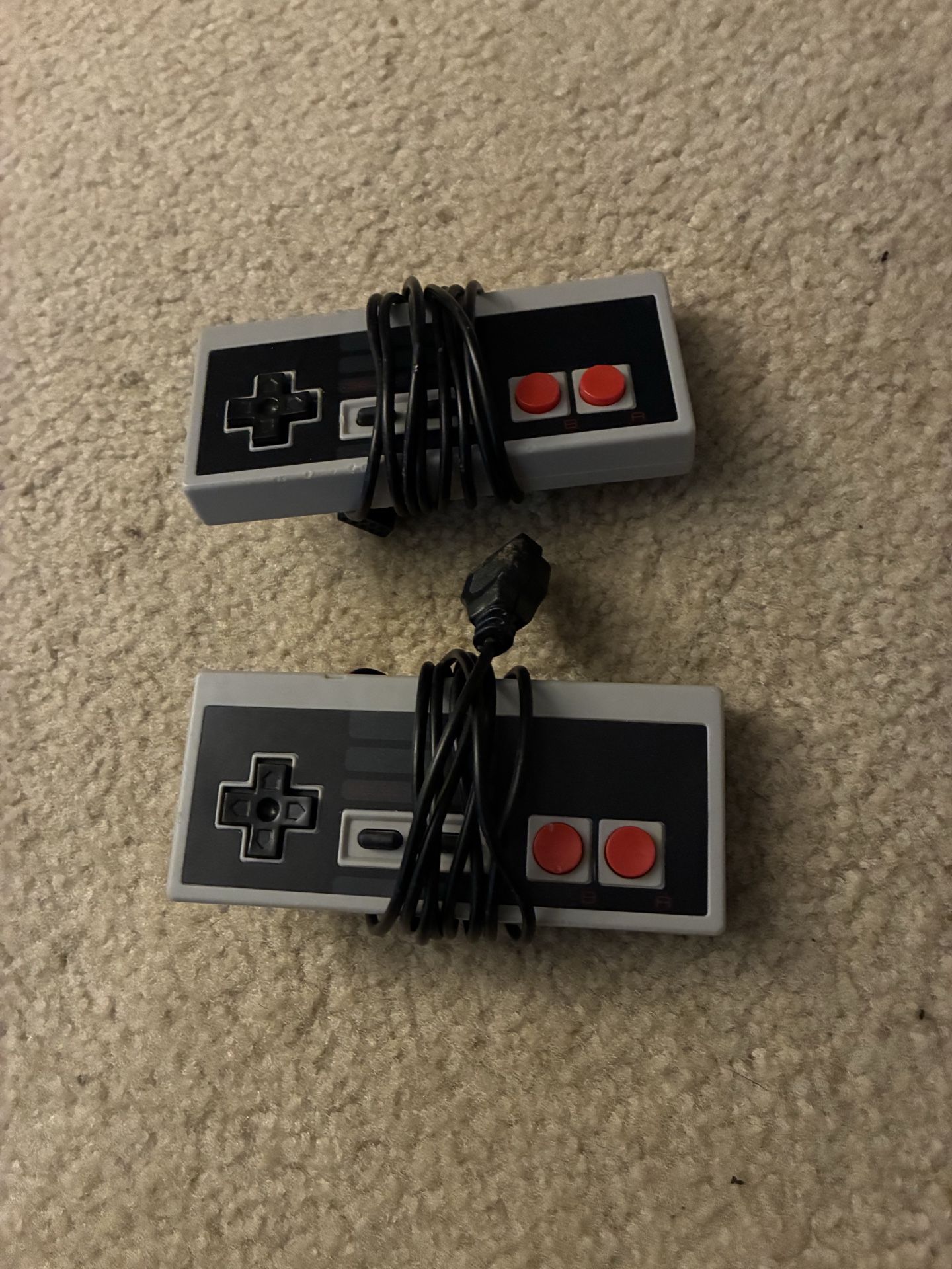 Classic Nitendo controllers