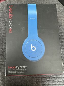 Blue Beats SoloHD Headphones 🎧