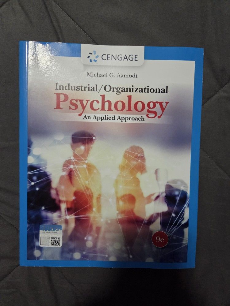 Industrial/Organizational Psychology: An Applied Approach (9th Edition) – Michael G. Aamodt
