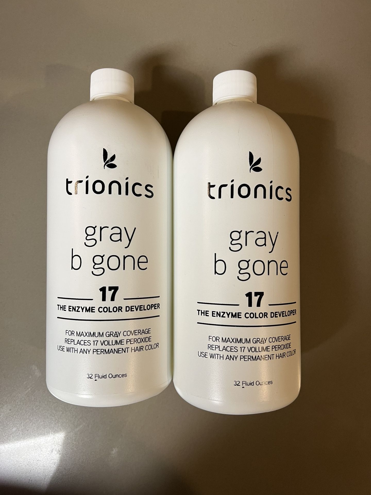 Trionics Gray B Gone 17 The Enzyme Color Developer 32 fl oz $15 Per Bottle