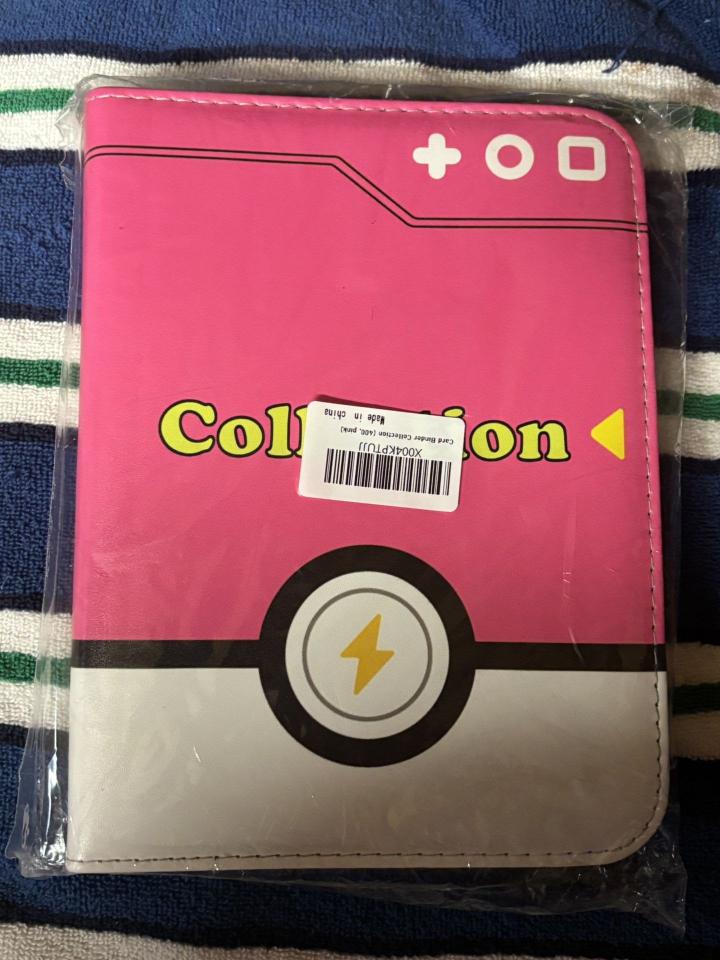 Pokémon card collection book