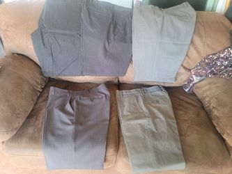 Pantalones De Vestir Hombre