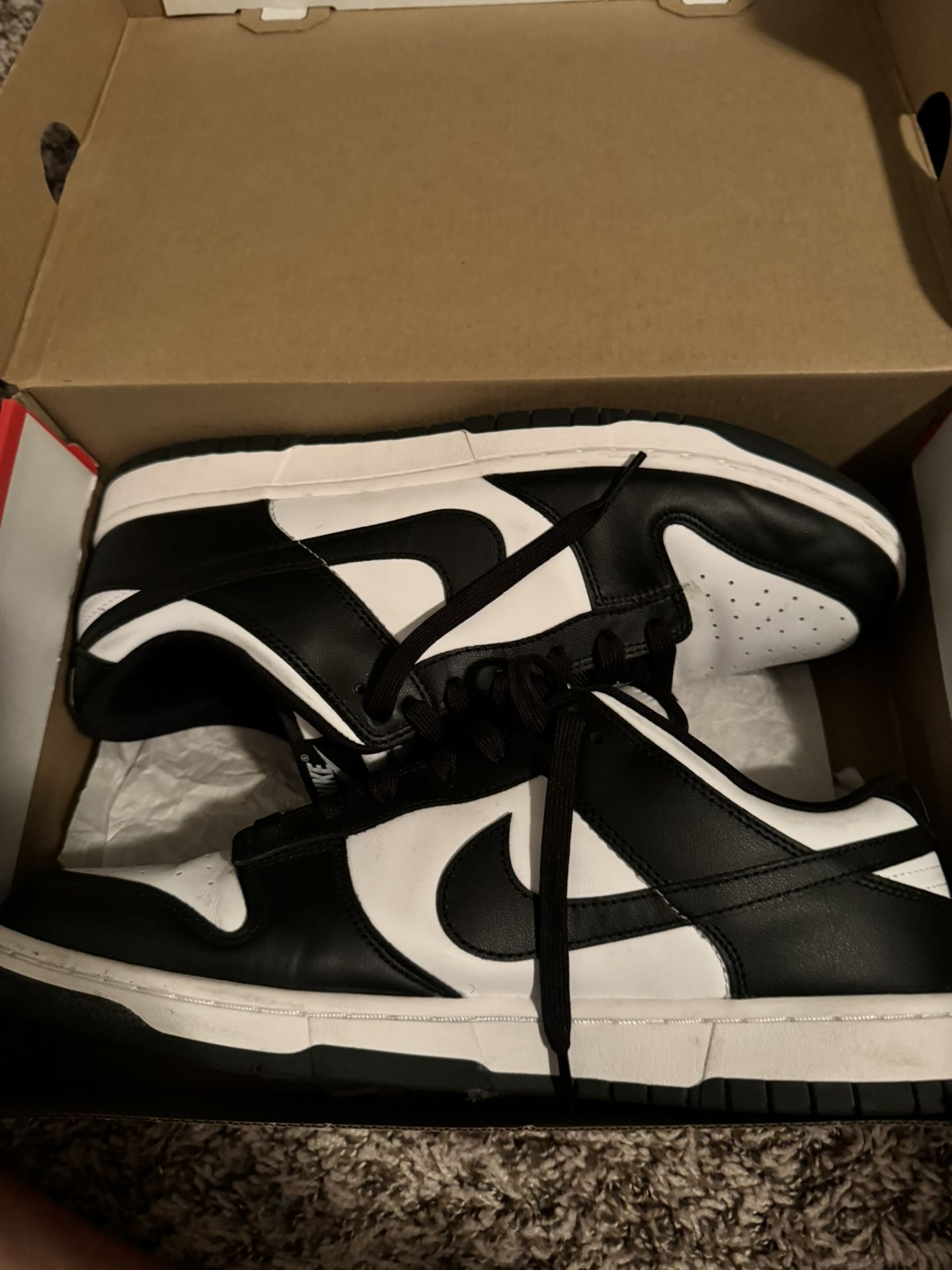 Nike Panda Dunks Size 12 Men