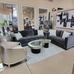 Casual-Transitional 2 pc Living Room Set in several colors to choose!!