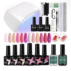 Gel Nail Polish Kit: Tools for DIY Manicure & Nail Art