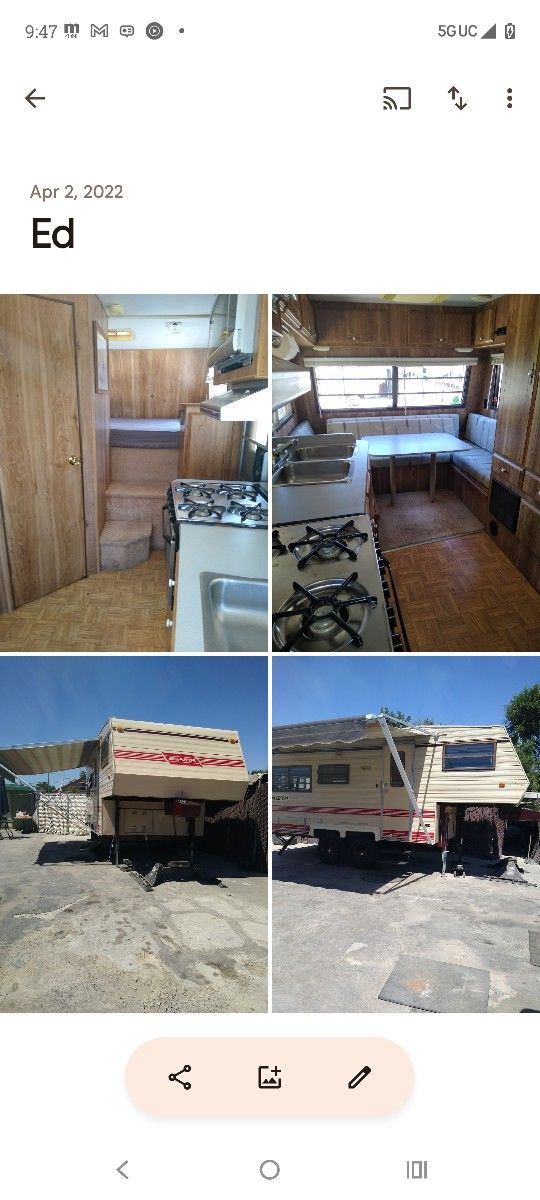 1988 Shasta 5th Wheel